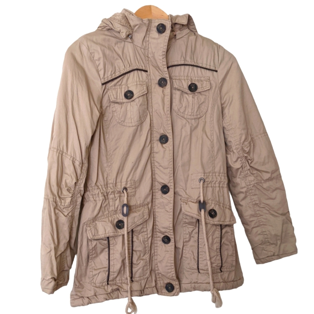 YMI beige jacket size small